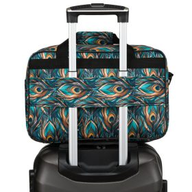    Rovicky R-TL15608 zeleno-čierny vzor Wizz Air, palubná taška Ryanair, cestovná taška 40 x 25 x 20 cm