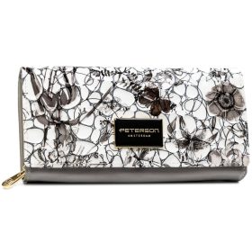    Peterson PTN PH20-LFL čierna dámska peňaženka 18,5 x 9,5 x 4 cm