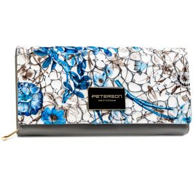    Peterson PTN PH20-LFL modrá dámska peňaženka 18,5 x 9,5 x 4 cm