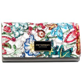    Peterson PTN PH22-LFL viacfarebná dámska peňaženka 18,5 x 9,5 x 3,5 cm