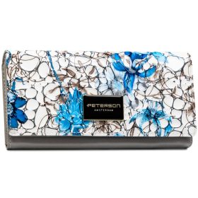    Peterson PTN PH22-LFL modrá dámska peňaženka 18,5 x 9,5 x 3,5 cm