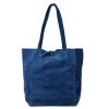  Dámska kožená kabelka cez rameno Patrizia 419-013-05 modrá 38 x 38 x 13 cm