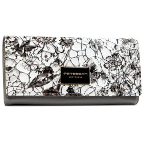    Peterson PTN PH27-LFL čierna dámska peňaženka 18,5 x 9,5 x 3,5 cm
