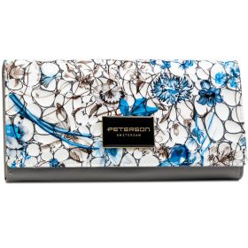    Peterson PTN PH27-LFL modrá dámska peňaženka 18,5 x 9,5 x 3,5 cm