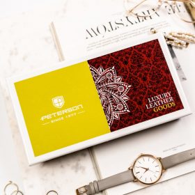    Peterson PTN PH24-FO-LFL čierna dámska peňaženka 18,5 x 9,5 x 4 cm