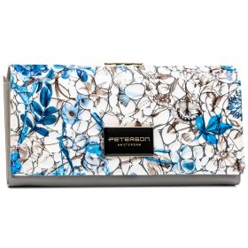    Peterson PTN PH24-FO-LFL modrá dámska peňaženka 18,5 x 9,5 x 4 cm