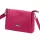  Dámska kožená kabelka MiaMore 01-002 DOLLARO magenta 27 x 20 x 10 cm
