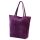  Dámska kožená kabelka cez rameno Patrizia 419-013-05 fialová, nákupná taška 38 x 38 x 13 cm