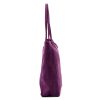  Dámska kožená kabelka cez rameno Patrizia 419-013-05 fialová, nákupná taška 38 x 38 x 13 cm