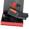  Pánska darčeková sada z hovädzej kože Pierre Cardin ZG-135-BR 25,5 x 6 x 19 cm