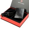  Pánska darčeková sada z hovädzej kože Pierre Cardin ZG-138-BR 25,5 x 6 x 19 cm