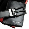  Pánska darčeková sada z hovädzej kože Pierre Cardin ZG-138-BR 25,5 x 6 x 19 cm