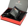  Pánska darčeková sada z hovädzej kože Pierre Cardin ZG-138-BR 25,5 x 6 x 19 cm