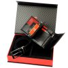  Pánska darčeková sada z hovädzej kože Pierre Cardin ZG-138-BR 25,5 x 6 x 19 cm