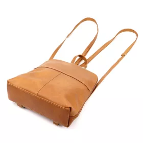    Dámsky kožený batoh Voyager 517 v koňakovej farbe 23 x 27 x 8 cm
