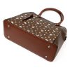  Dámska kabelka David Jones 6531-3A hnedá, cez rameno 34 x 27 x 13 cm