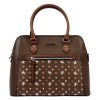  Dámska kabelka David Jones 6531-3A hnedá, cez rameno 34 x 27 x 13 cm