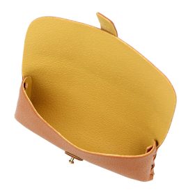    Gregorio 1726 hnedé puzdro na okuliare z hovädzej kože 16,5 x 8 x 4 cm