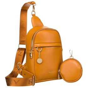    Dámska kožená taška Rovicky R-NER-ALE-8 hnedej farby 17 x 24 x 8,5 cm