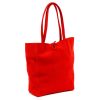 Dámska kožená kabelka cez rameno Patrizia 419-013-05 červená, nákupná taška 38 x 38 x 13 cm