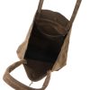  Dámska kožená kabelka cez rameno Patrizia 419-013-05 hnedá, nákupná taška 38 x 38 x 13 cm