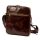  Pánska kožená crossbody kabelka Florence 68 TAMP hnedej farby 24 x 25 x 6,5 cm