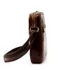  Pánska kožená crossbody kabelka Florence 68 TAMP hnedej farby 24 x 25 x 6,5 cm