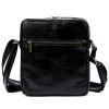  Pánska kožená crossbody kabelka Florence 68 TAMP čierna 24 x 25 x 6,5 cm
