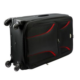  EASY TRIP ART. Sada čiernych kufrov 56/66/76 cm