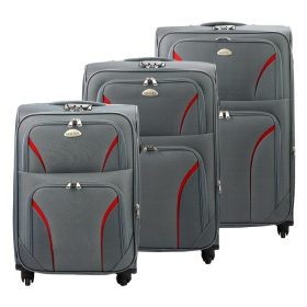  EASY TRIP ART. Sada sivých kufrov 56/66/76 cm