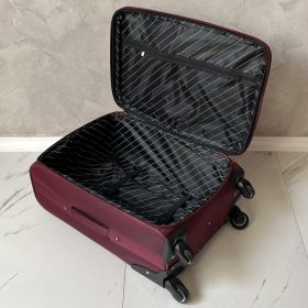  EASY TRIP ART. Sada kufrov bordovej farby 56/66/76 cm