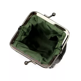    Dámska kožená peňaženka Money Kepper 7136 / 2023 čierna 9 x 8,5 x 4,5 cm