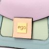  Dámska kožená kabelka EGO ES0282CR 120225WL farebná, cez rameno 22 x 16 x 9 cm