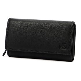    Dámska kožená peňaženka Money Kepper 12132 RFID čierna 17 x 9,5 x 4 cm