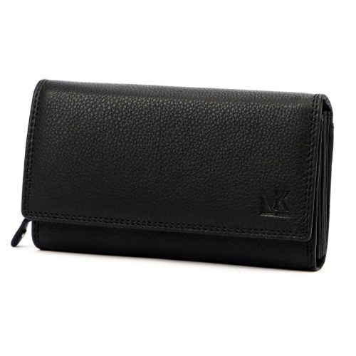  Dámska kožená peňaženka Money Kepper 12132 RFID čierna 17 x 9,5 x 4 cm
