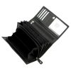  Dámska kožená peňaženka Money Kepper 12132 RFID čierna 17 x 9,5 x 4 cm