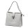  Dámska kožená kabelka cez rameno Luka 24-069 fialovej farby 27 x 21,5 x 13 cm