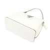  Dámska kožená kabelka cez rameno Luka 24-069 biela 27 x 21,5 x 13 cm