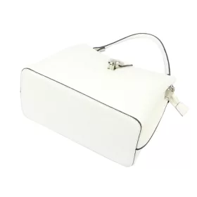    Dámska kožená kabelka cez rameno Luka 24-069 biela 27 x 21,5 x 13 cm