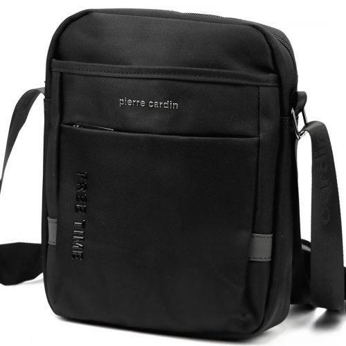  Pánska crossbody kabelka Pierre Cardin 1701 ALAN09 čierna 20 x 24 x 9 cm