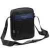  Pánska modro-čierna crossbody kabelka Pierre Cardin 1701 ALAN09 20 x 24 x 9 cm