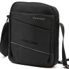  Pánska crossbody kabelka Pierre Cardin 1711 ALAN09 čierna 20 x 24 x 9 cm