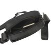  Pánska crossbody kabelka Pierre Cardin 1711 ALAN09 čierna 20 x 24 x 9 cm