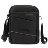  Pánska crossbody kabelka Pierre Cardin 1711 ALAN09 čierna 20 x 24 x 9 cm