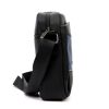  Pánska modro-čierna crossbody kabelka Pierre Cardin 1711 ALAN09 20 x 24 x 9 cm
