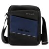  Pánska modro-čierna crossbody kabelka Pierre Cardin 1711 ALAN09 20 x 24 x 9 cm