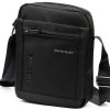  Pánska crossbody kabelka Pierre Cardin 1721 ALAN09 čierna 20 x 24 x 9 cm