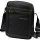  Pánska crossbody kabelka Pierre Cardin 1721 ALAN09 čierna 20 x 24 x 9 cm