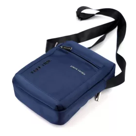    Pánska crossbody kabelka Pierre Cardin 1721 ALAN09 tmavomodrá 20 x 24 x 9 cm