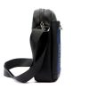  Pánska modro-čierna crossbody kabelka Pierre Cardin 1721 ALAN09 20 x 24 x 9 cm